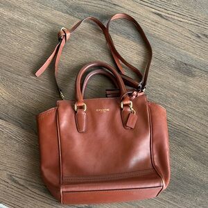 Coach Legacy Mini Tanner Crossbody in Legacy Brown